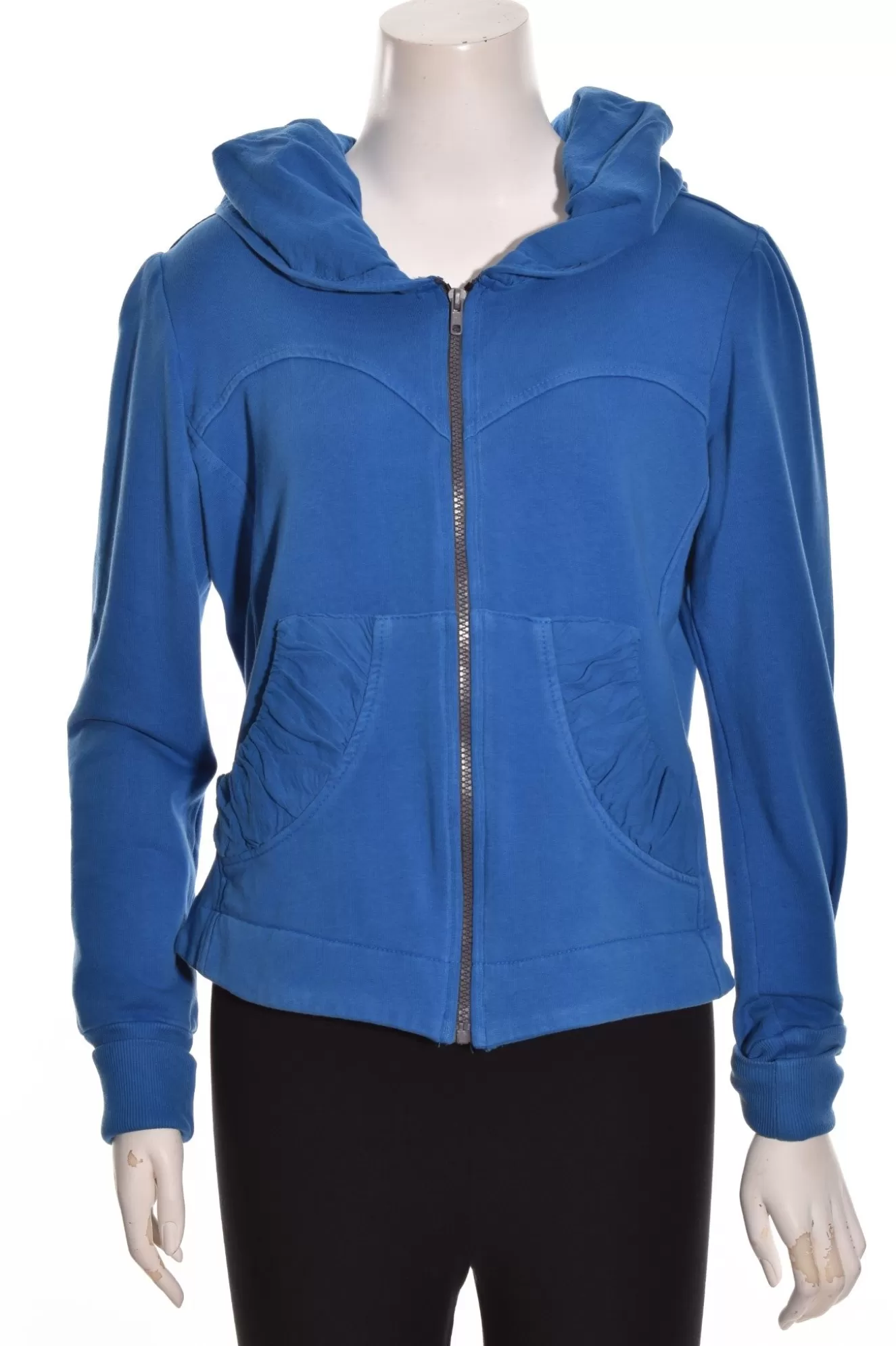 * Hoodie>Color Me Cotton. Zip Front Short Hoodie. Scandinavia